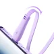 Joyroom S-A40 izvelkams 3-in-1 uzlādes kabelis, 1m, violets
