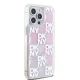 Apple iPhone 15 Pro Max 6.7\'\' DKNY Liquid Glitter Multilogo Case Cover, Pink | Telefona Vāciņš Maciņš Maks...