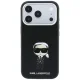 Karl Lagerfeld Smooth Ikonik Sketch MagSafe vāciņš iPhone 18 Pro Max / 17 Pro Max, melns