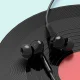 Проводные наушники Dudao X3C+ USB-C 1.2м, черные