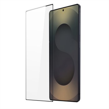 Защитное стекло Dux Ducis Privacy для Samsung S25 Ultra – чёрная рамка
