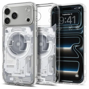 Чехол Spigen Ultra Hybrid MagSafe для iPhone 18 Pro / 17 Pro, Zero One White
