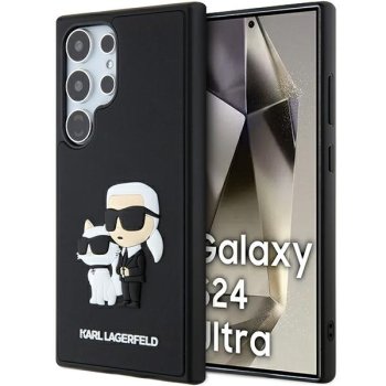 Samsung Galaxy S24 Ultra (SM-S928) Karl Lagerfeld 3D Rubber Karl & Choupette Cover Case, Black | Telefona Vāciņš...