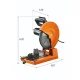 Metāla leņķzāģis Fein MKAS 355, 1800 W, 355 mm