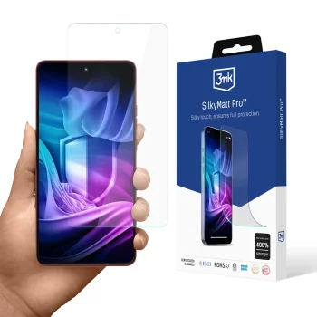3mk SilkyMatt Pro matēta ekrāna aizsargplēve Motorola Moto G86 / G86 Power