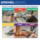 Dremel 8240 12V 2.0 Ah Bezvadu daudzfunkciju instruments, 65 piederumi