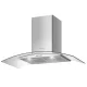 Tvaika nosūcējs Berdsen BT-223 90 cm Inox