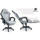 Ergonomic Swivel Gaming Chair with Footrest Lokar Sofotel