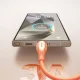 Joyroom S-A59 Vibrant Series USB-A - USB-C kabelis 3A 1.2m, oranžs