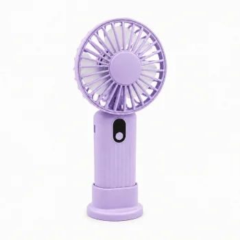 Mini USB Fan, Handheld and Desktop, Purple