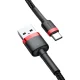 Baseus 50cm 3A USB-C Type C Data Charging Cable (Black) - кабель для зарядки for Samsung Huawei Xiaomi