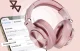 Oneodio Fusion A70 Wireless Headphones, Pink