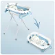Складная детская ванночка Ricokids RK-287 с подставкой, термометром и...
