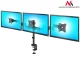 Настольное крепление для 3 мониторов Maclean MC-691, 13\"-27\", 8 кг