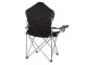 Saliekams tūrisma krēsls (pikniks, makšķerēšana, kempings), Pelēks | Tourism Camping Folding Chair Armchair