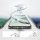 Сетевое зарядное устройство Cuktech AD653W 67W GaN с кабелем USB-C, Белое
