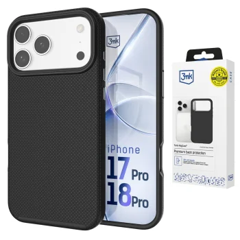 3mk Fortis MagCase for iPhone 17 Pro, Black