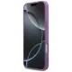Guess iPhone 17 Pro Max vāciņš Fixed Glitter Big 4G, violets