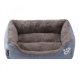 Medium pet bed for dogs or cats, grey