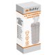 Ruhhy 00024625 Air Humidifier and Night Light 2in1, 400 ml, Transparent/White