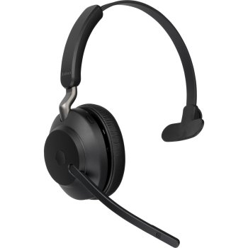 Jabra Evolve2 65 UC Mono Bluetooth austiņas, USB-A, Melnas