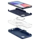 Spigen Silicone Fit Mag vāciņš ar MagSafe iPhone 14 Plus, zils
