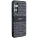 Чехол DKNY для Samsung Galaxy S24+ Mono Stripe & Metal Logo, черный