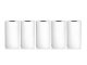 Thermal Paper for Mini Printers 55mm, 5 Rolls, White