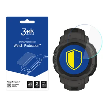 Гибридное защитное стекло 3Mk FlexibleGlass для Garmin Instinct 2S
