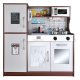 Kruzzel 22114 Bērnu Koka Rotaļu Virtuve | Kids Wooden Toy Kitchen