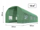 Садовая теплица - тоннель 2,5x4xH2м (10м2) Plonos