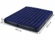 Двухместный надувной матрас Intex 64755 с велюровым покрытием, 203x183 см
