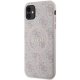 Guess iPhone 11 / XR Case 4G Collection Leather Metal Logo MagSafe, Pink
