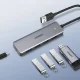 Ugreen USB HUB - 4x USB 3.2 Gen 1 with Micro USB Power Port, Gray (CM219)