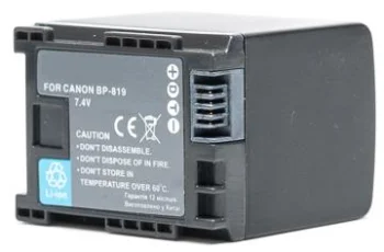 Extra Digital akumulators Canon BP-819 (2400mAh, 7.4V)