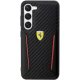 Ferrari Samsung Galaxy S23+ Case Carbon Contrast Edges Black