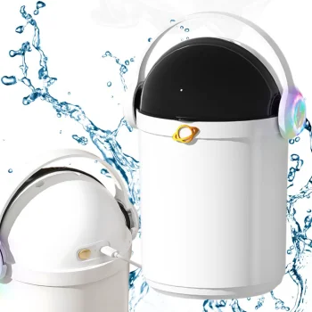 Gaisa mitrinātājs un aromadifuzors ar 2 sprauslām un RGB LED, USB, 2L, balts