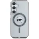 Чехол Karl Lagerfeld Button Karl Head MagSafe для Samsung Galaxy S25, черный