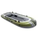 Piepūšamā laiva 4 personām Intex Seahawk 4 ar sūkni un airiem 66334