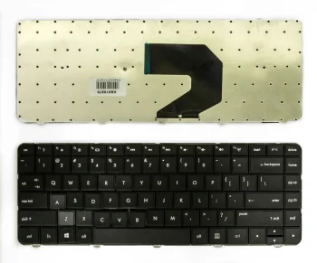 HP 630 / 635 / 655 / 2000 / CQ43 / CQ57 / G4 / G6 portatīvā datora tastatūra, melna