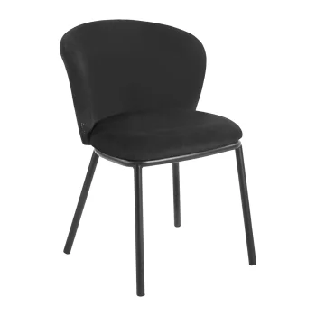 Krēsls 4Rico Linea, melns