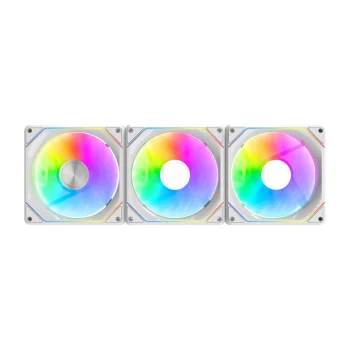 Компьютерные вентиляторы Darkflash Gauss G24 3IN1 (белые)