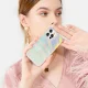 Чехол Kingxbar Shell Series для iPhone 13 Pro, жемчужно-мятный