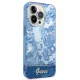 Чехол Guess Porcelain Collection для iPhone 14 Pro синий