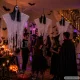 Halloween Hanging Decoration, Ghost with Mask, 90 cm, Black/White