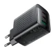 Сетевое зарядное устройство Acefast A108 GaN 67W 2x USB-C 1x USB-A, черное