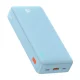 Baseus Airpow 20W 20000mAh ārējā baterija ar baltu Simple Series USB-A - USB-C 50cm kabeli zila | Power Bank With...