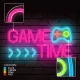 Неоновая лампа Forever Light PLEXI LED GAME TIME, Разноцветная