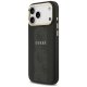Guess 4G PU Stripe MagSafe vāciņš iPhone 17 Pro Max, Melns