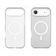 Magnetic Abrasive iPhone 17 Air Case Compatible with MagSafe - Matte White